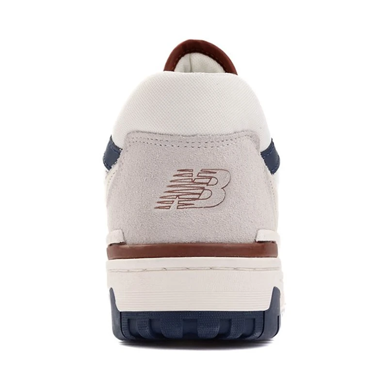 Chaussure athlétique New Balance 550 - Blanche / Bleu marine Rouille