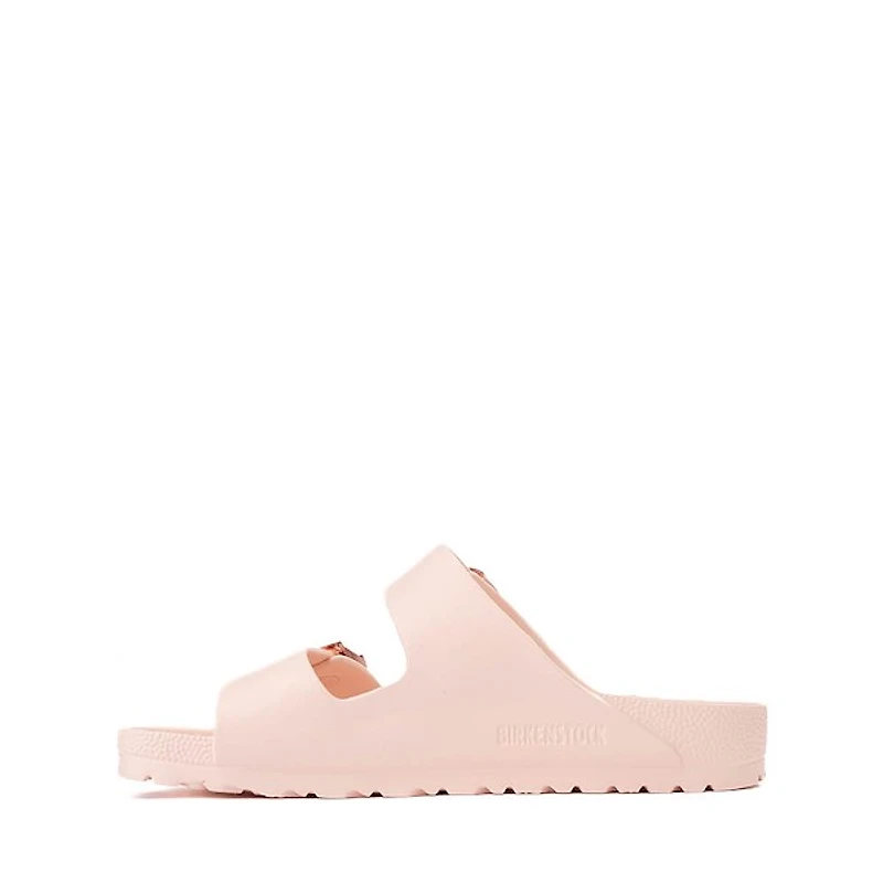Womens Birkenstock Arizona Stealth Buckle EVA Slide Sandal - Light Rose