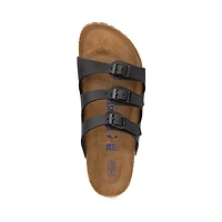 Sandale Birkenstock Florida Soft Footbed pour femmes - Noire