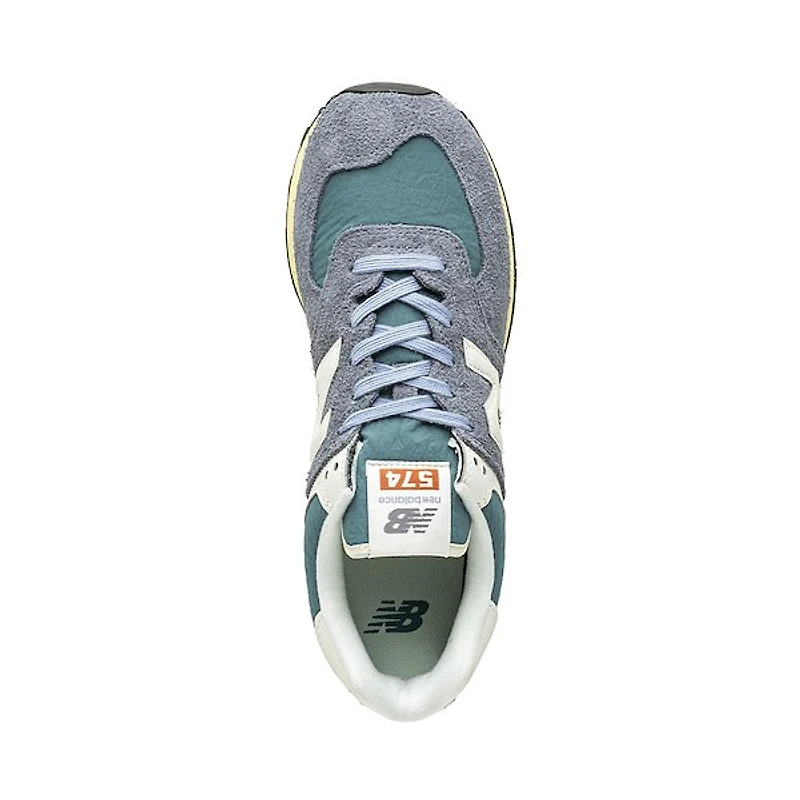 Chaussure athlétique New Balance 574 - Gris arctique foncé / Ivoire