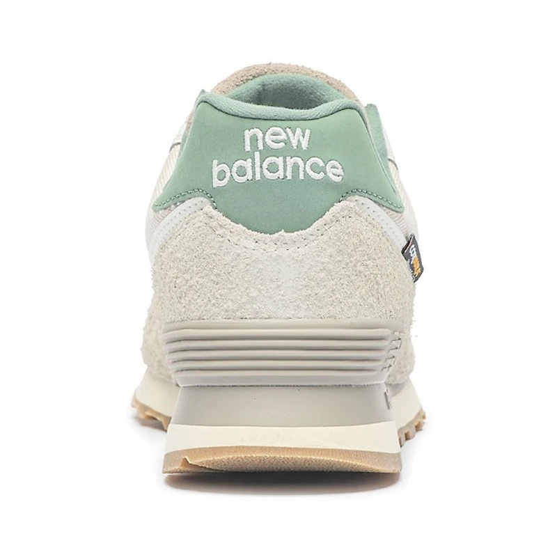 Chaussure athlétique New Balance 574 - Blanc de lin / Verte