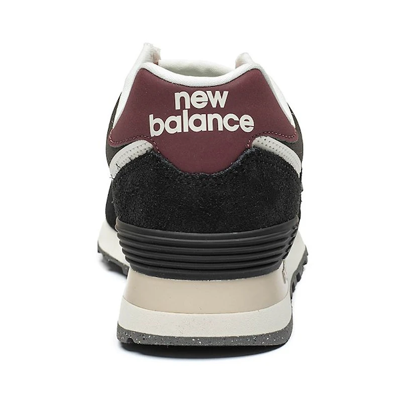 Chaussure athlétique New Balance 574 pour femmes - Noire / Blanche