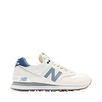 Womens New Balance 574 Athletic Shoe - Linen / Blue
