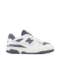Chaussure athlétique New Balance 550 pour femmes - Blanc cassé / Bleu indigo