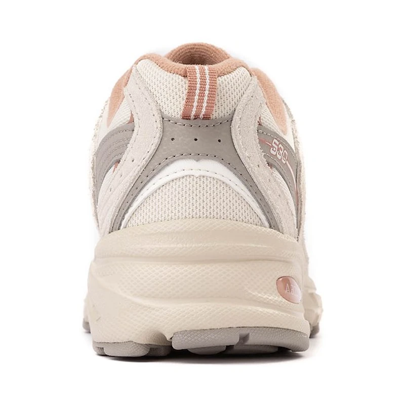 Chaussure athlétique 530 New Balance - Blanc de lin / Grise Saumon
