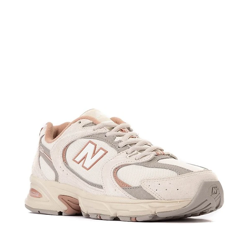 Chaussure athlétique 530 New Balance - Blanc de lin / Grise Saumon