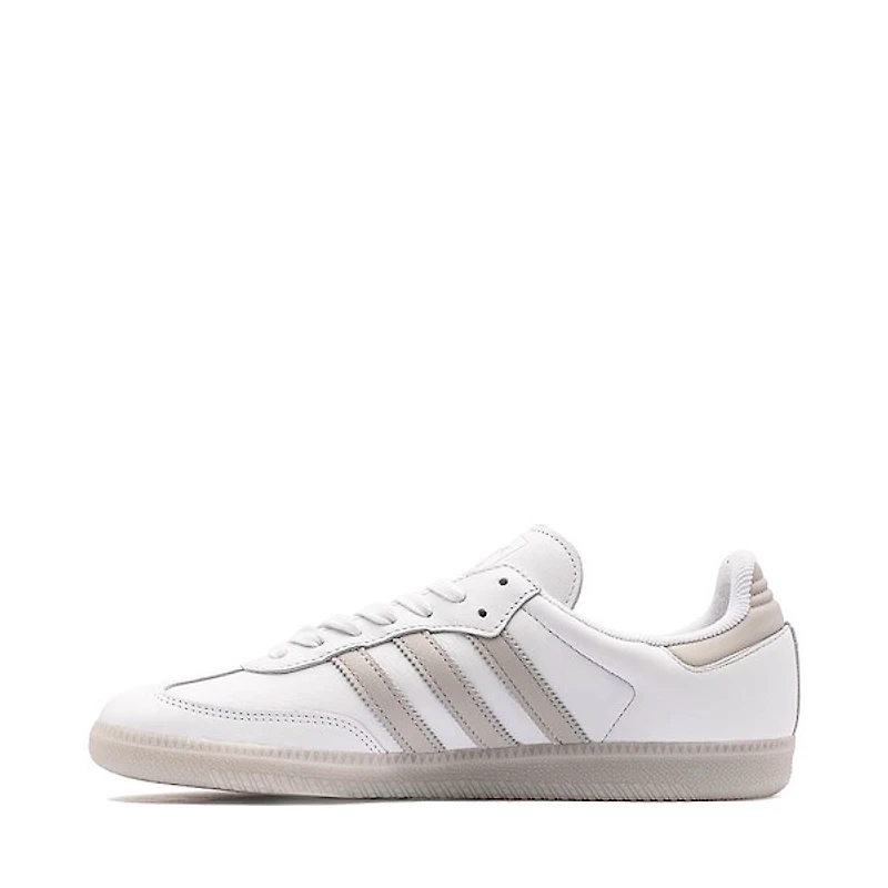 Mens adidas Samba OG Athletic Shoe - White / Grey