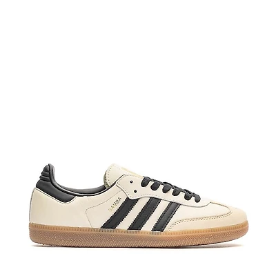 Womens adidas Samba OG Athletic Shoe - Cream White / Core Black Sand Strata