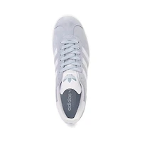 Chaussure athlétique adidas Gazelle pour hommes - Bleu clair / Blanche