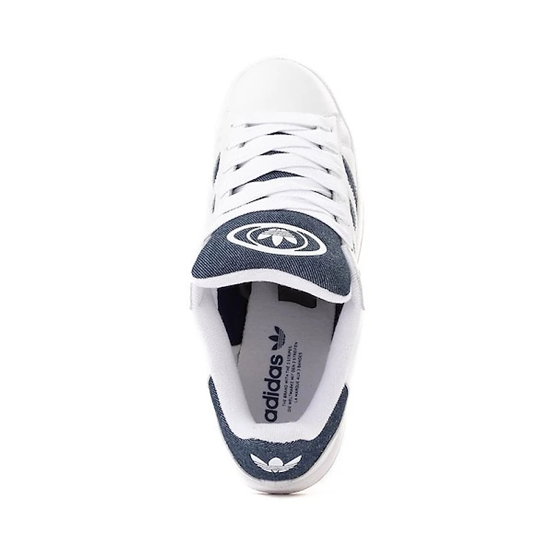 Chaussure athlétique adidas Campus '00s pour hommes - Blanche / Bleu indigo