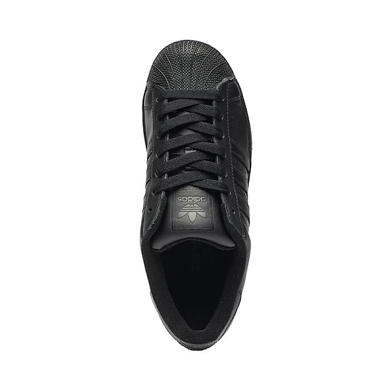 Chaussure athlétique adidas Superstar II - Monochrome noire