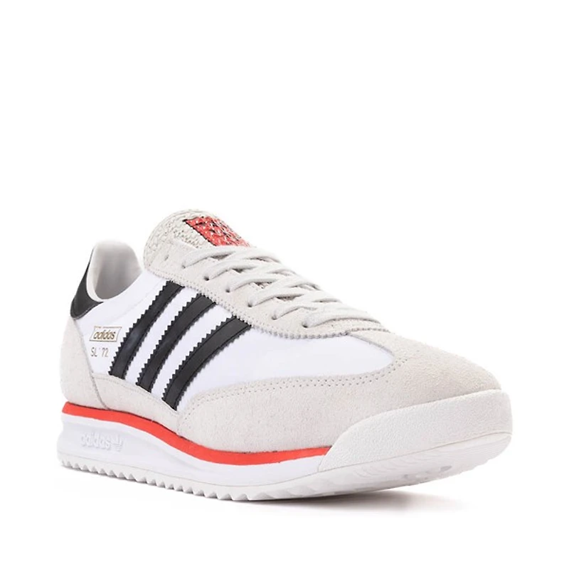 Chaussure athlétique adidas SL 72 RS pour hommes - Blanche / Noire Grise