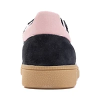 Chaussure athlétique adidas Handball Spezial pour femmes - Noire / Rose pâle Gomme