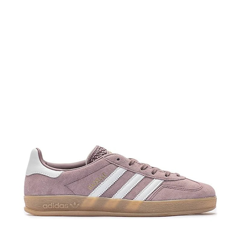 Womens adidas Gazelle Indoor Athletic Shoe - Shadow Fig / Cloud White Gum