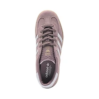 Chaussure athlétique adidas Gazelle pour femmes - Mauve / Blanche