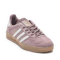 Chaussure athlétique adidas Gazelle pour femmes - Mauve / Blanche