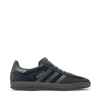 Womens adidas Gazelle Indoor Athletic Shoe - Core Black / Carbon Grey Five