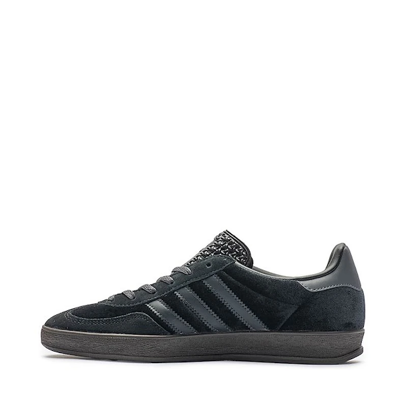 Womens adidas Gazelle Indoor Athletic Shoe - Core Black / Carbon Grey Five