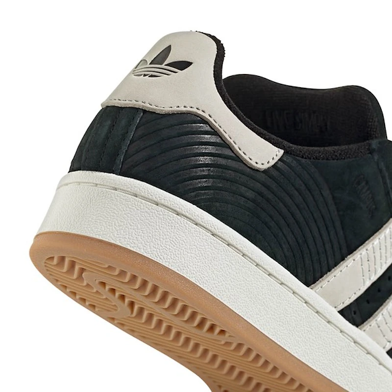 Chaussure athlétique adidas Campus '00s pour femmes - Noire / Crème Gomme