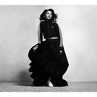 Chaussure athlétique adidas Superstar II pour femmes - Blanche / Noire