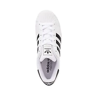 Chaussure athlétique adidas Superstar II pour femmes - Blanche / Noire