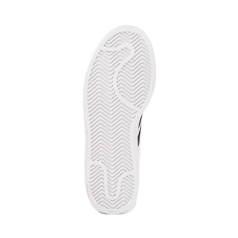 Chaussure athlétique adidas Superstar II pour femmes - Blanche / Noire