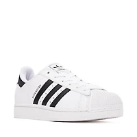 Chaussure athlétique adidas Superstar II pour femmes - Blanche / Noire