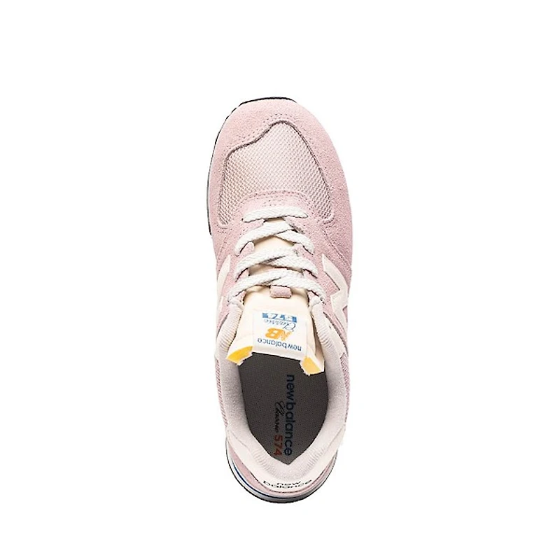 Chaussure athlétique New Balance 574 - Enfants Rose pastel