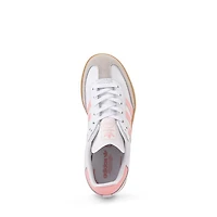 Chaussure athlétique adidas Samba OG - Junior Blanche / Rose pâle Gomme