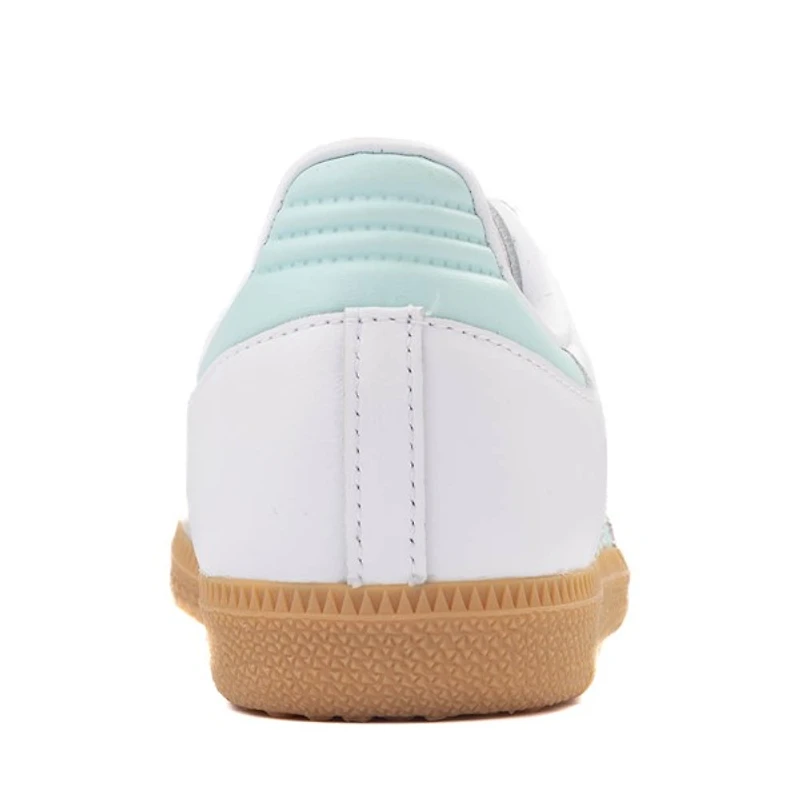 Chaussure athlétique adidas Samba OG - Junior - Blanche / Vert d'eau / Gomme