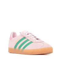 adidas Gazelle Athletic Shoe - Little Kid Clear Pink / Court Green Bliss