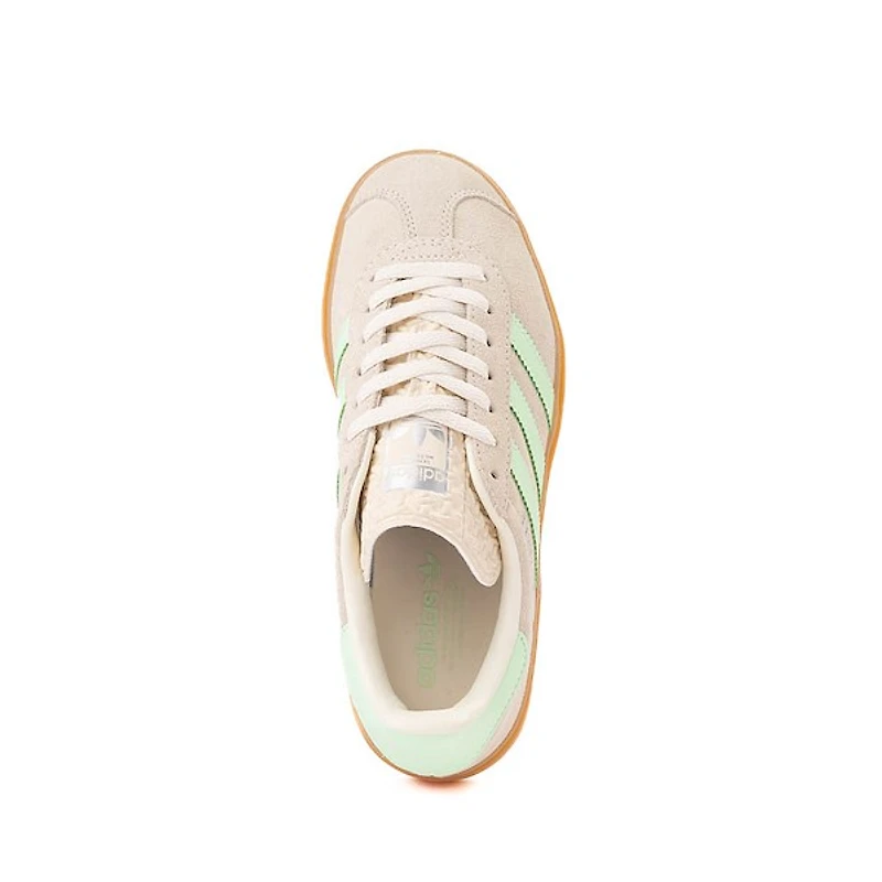 Chaussure athlétique adidas Gazelle Bold - Junior Beige / Vert pâle