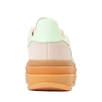 Chaussure athlétique adidas Gazelle Bold - Junior Beige / Vert pâle