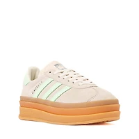 Chaussure athlétique adidas Gazelle Bold - Junior Beige / Vert pâle