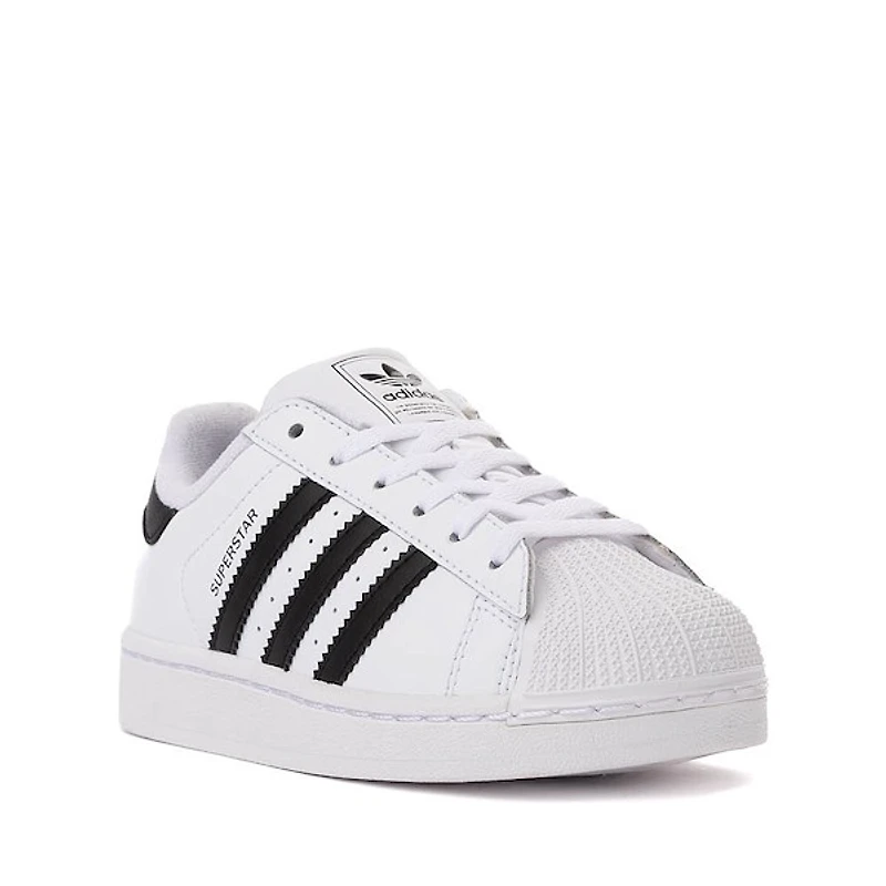 Chaussure athlétique adidas Superstar II - Enfants Blanche / Noire