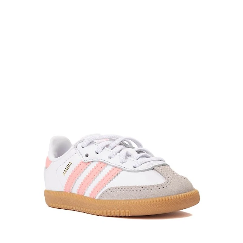 Chaussure athlétique adidas Samba OG - Bébés / Tout-petits Blanche Rose pâle Gomme