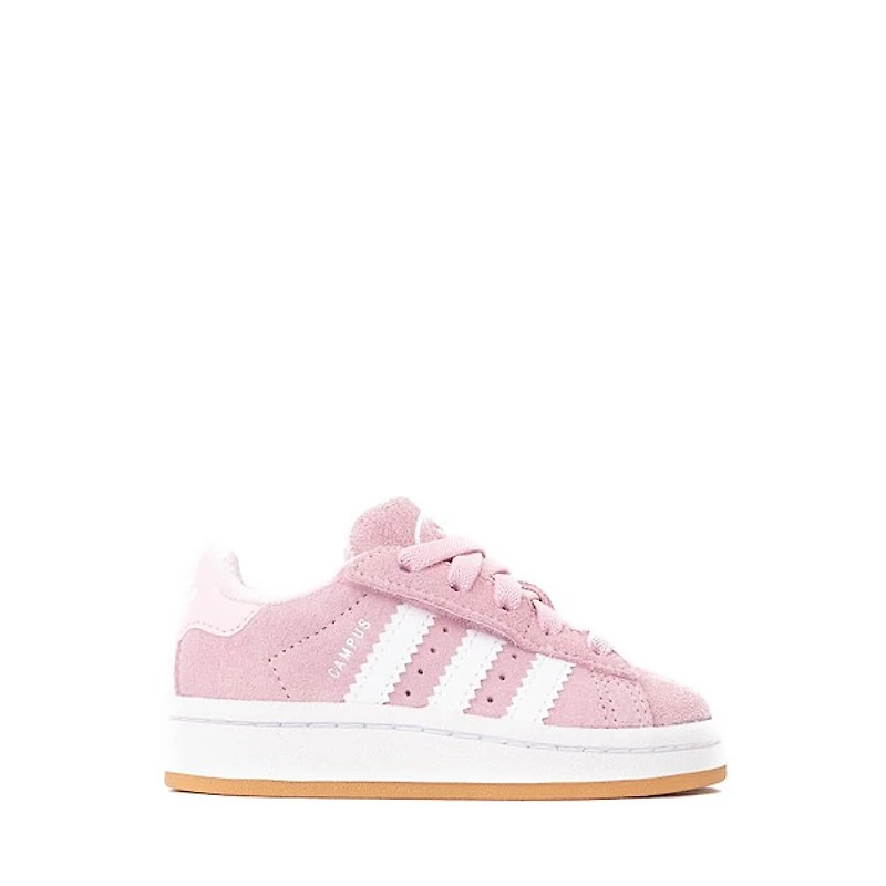 adidas Campus '00s Comfort Closure Athletic Shoe - Baby / Toddler Clear Pink White Gum