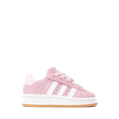 adidas Campus '00s Comfort Closure Athletic Shoe - Baby / Toddler Clear Pink White Gum