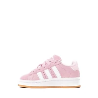 adidas Campus '00s Comfort Closure Athletic Shoe - Baby / Toddler Clear Pink White Gum