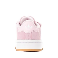 adidas Campus '00s Comfort Closure Athletic Shoe - Baby / Toddler Clear Pink White Gum