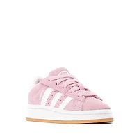 adidas Campus '00s Comfort Closure Athletic Shoe - Baby / Toddler Clear Pink White Gum