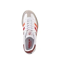 adidas Samba OG Athletic Shoe - Big Kid White / Bright Red Better Scarlet