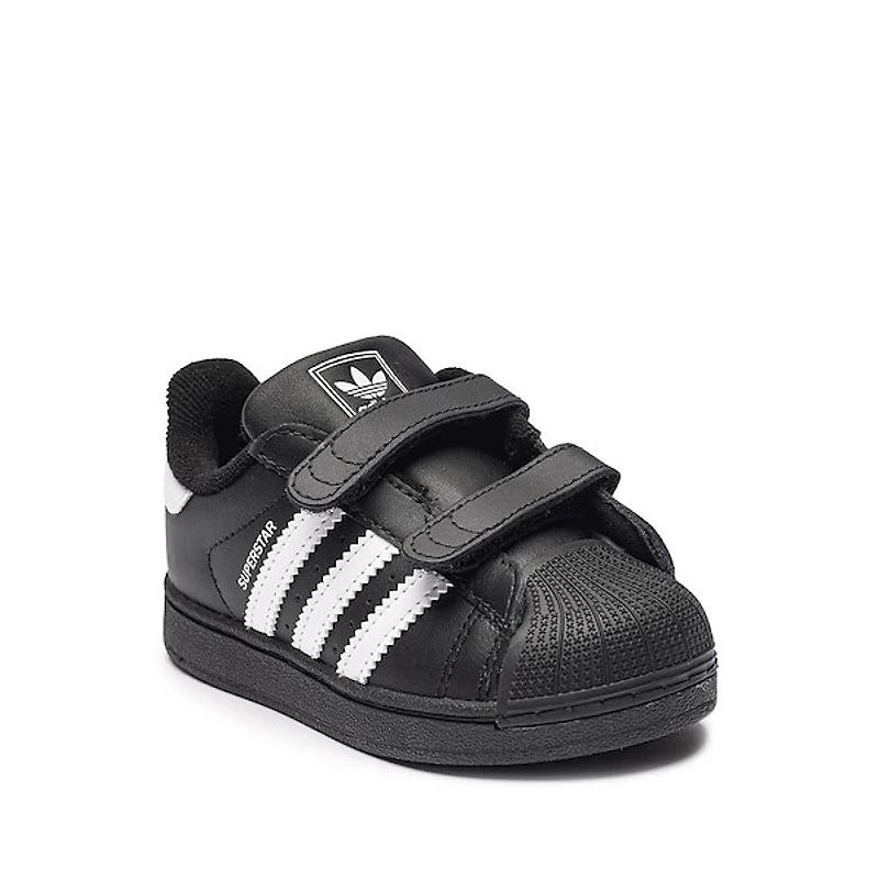 Chaussure athlétique adidas Superstar II Comfort Closure - Bébés / Tout-petits Noire Blanche