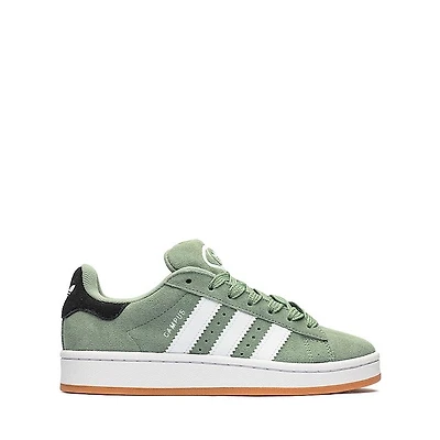 adidas Campus '00s Athletic Shoe - Big Kid Silver Green / White Gum