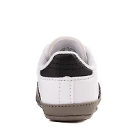 adidas Samba Crib Shoe - Baby White / Core Black Clear Granite