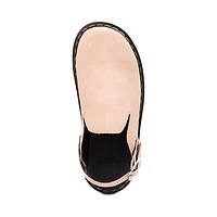 Mule à plateforme Dr. Martens Zebzag - Rose pâle