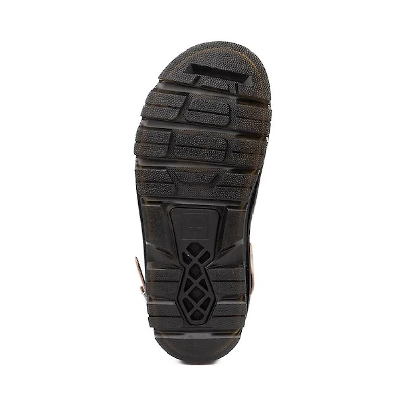 Mule à plateforme Dr. Martens Zebzag - Rose pâle