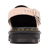 Mule à plateforme Dr. Martens Zebzag - Rose pâle