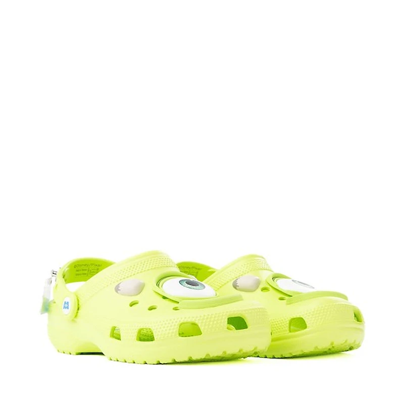 Sabot classique Crocs Mike Wazowski de Disney et Pixar Monstres, Inc. - Vert