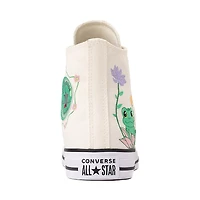 Basket Converse Chuck Taylor All Star Hi Frog Garden - Blanc cassé